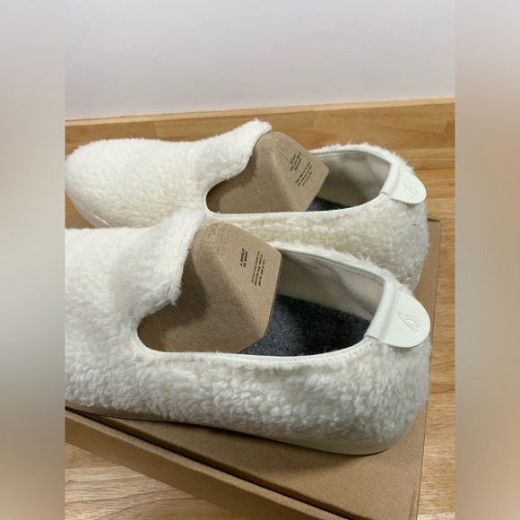 NEW Wool Lounger Fluff Mens 13 Natural White Cream Merino Wool MF1MAWW130‎ - Picture 4 of 12